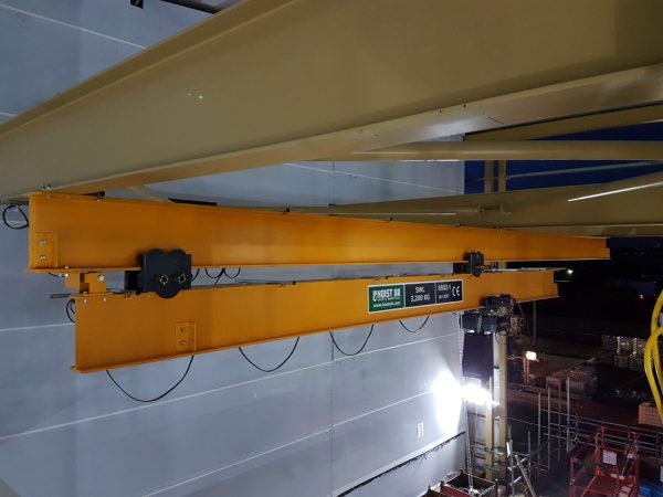 Installed Runout Crane by Hoist UK